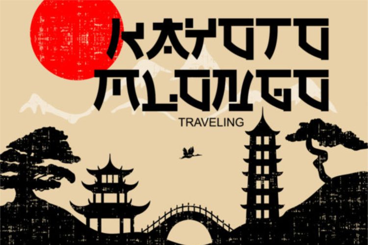 Sakurata - Unique Japanese Font - Image 6