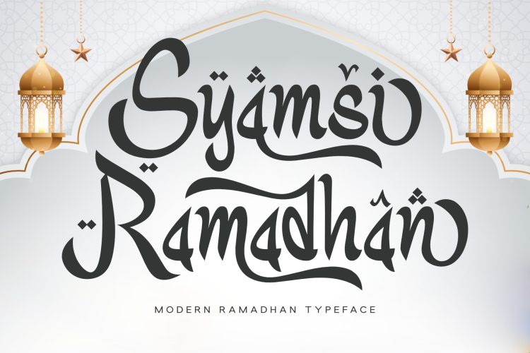 Syamsi Ramadhan - Modern Ramadhan Typeface