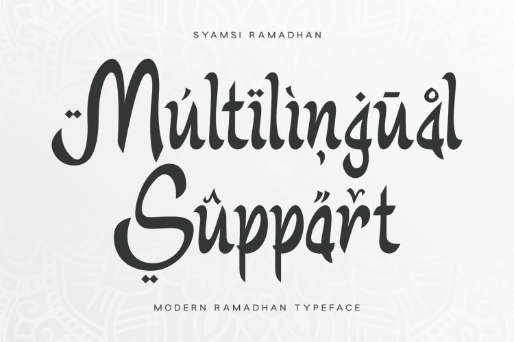 Syamsi Ramadhan - Modern Ramadhan Typeface - Image 5