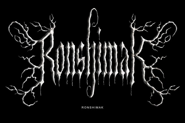 death metal typeface