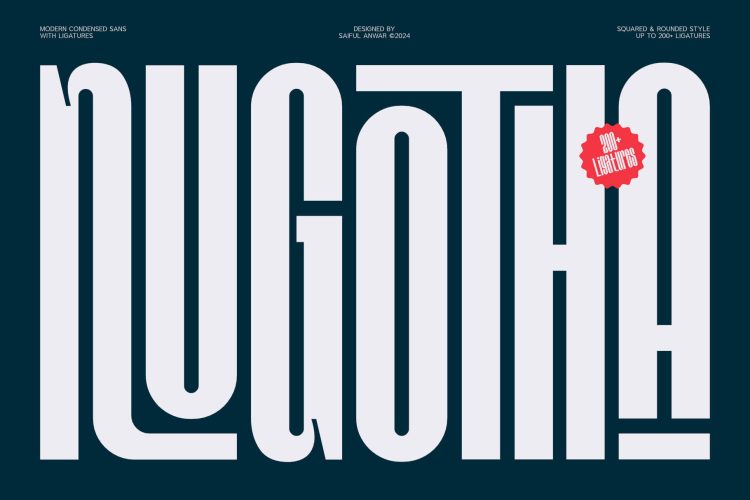 Modern Condensed Sans