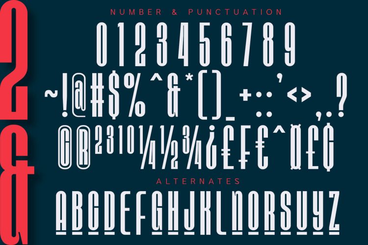 Modern Condensed Sans