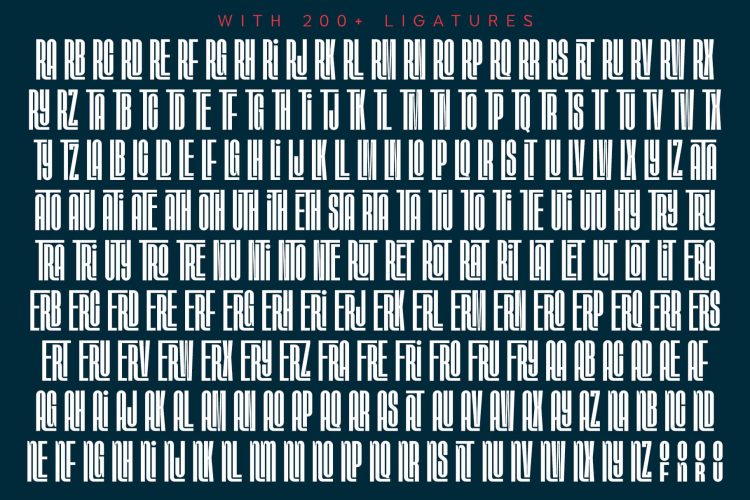 Modern Condensed Sans