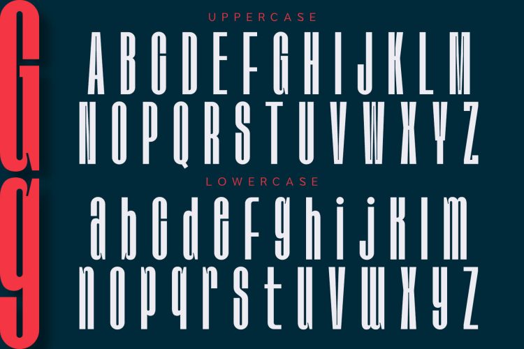 Modern Condensed Sans