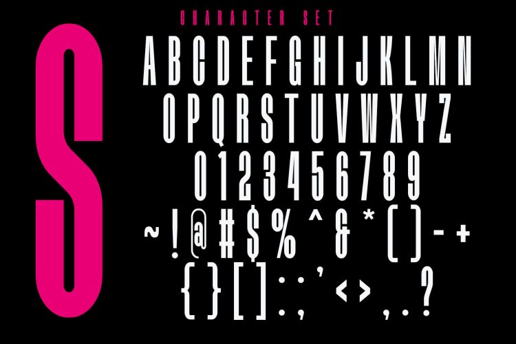 Modern Condensed Sans