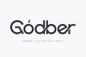 modern ligature sans serif