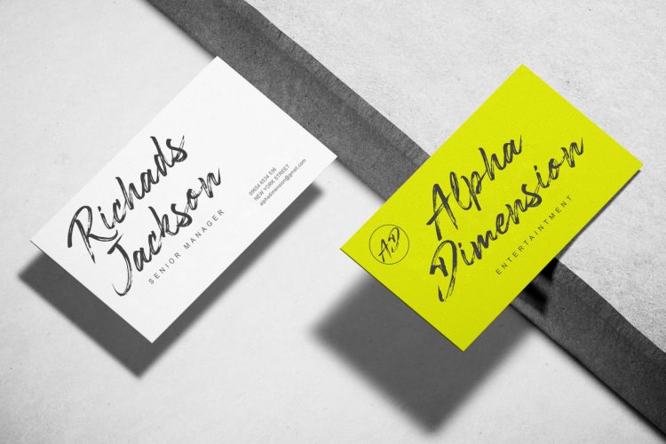 Modern Handbrush Script