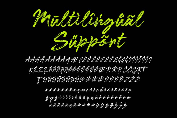 Modern Handbrush Script