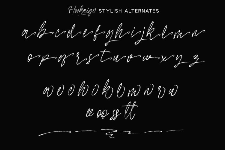 Hockaige - Elegant Hanwritten Brush - Image 11