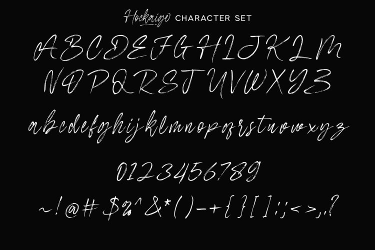 Hockaige - Elegant Hanwritten Brush - Image 12