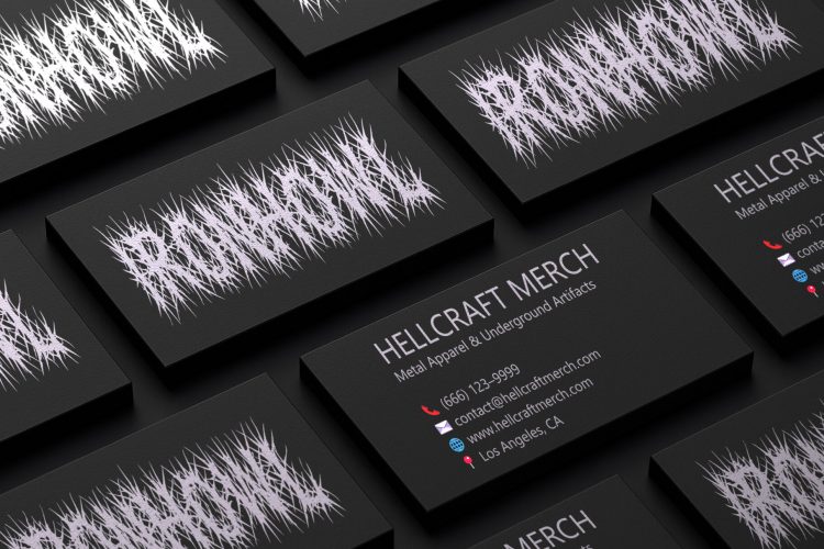 Onaeru - Death Metal Font - Image 6