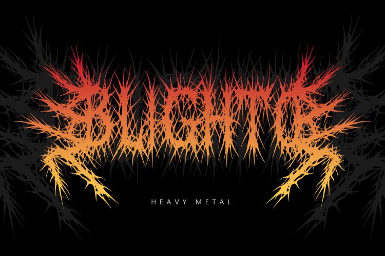 Onaeru - Death Metal Font - Image 3