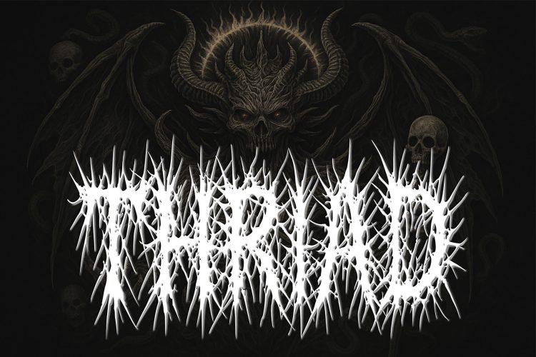 Onaeru - Death Metal Font - Image 4