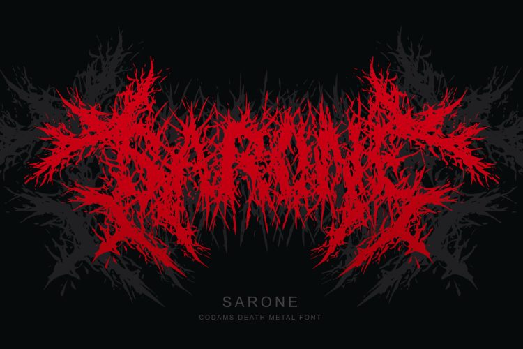 Codams - Brutal Death Metal Font - Image 2