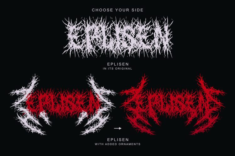 Brutal Death Metal Font