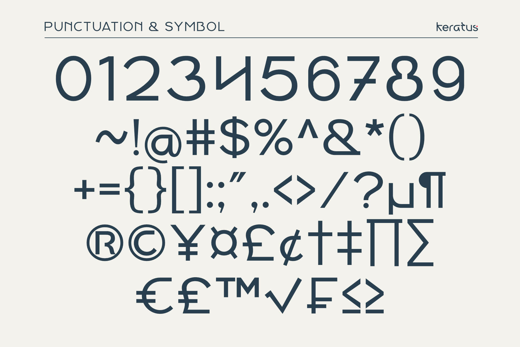 Keratus - Modern Sans Serif Logo Font - Image 3