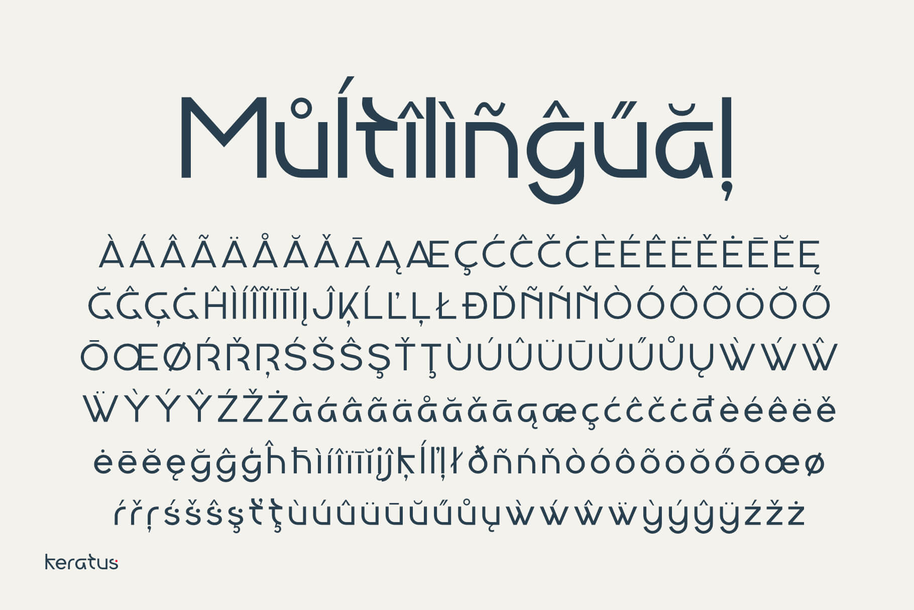 Keratus - Modern Sans Serif Logo Font - Image 5
